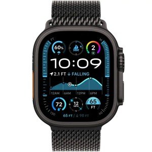 Ремешок Apple Watch Ultra 49mm Black Milanese Loop S