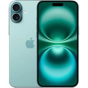 Смартфон Apple iPhone 16 256 GB, Dual SIM (nano SIM+eSIM), Teal