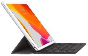 Беспроводная клавиатура Apple Smart Keyboard для iPad 7-9, iPad Air 3, iPad Pro 10.5-inch (MX3L2) black, английская/русская (ISO)