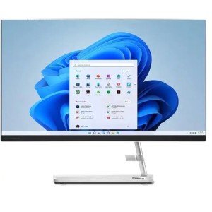 Моноблок Lenovo IdeaCentre AIO 3 24IAP7, 23.8" (1920x1080) IPS / Intel Core i3-1215U / 8 DDR4 / 512 ГБ SSD / Intel UHD Graphics / Без ОС / Клавиатура, мышь, Белый (F0GH01A3RK)