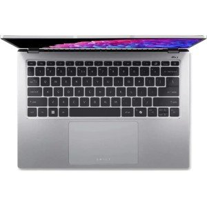 Ноутбук Acer Swift Go 14 SFG14-73-70EH, 14" (2880x1800) OLED 90 Гц/Intel Core Ultra 7 155H/16 ГБ LPDDR5X/1024 ГБ SSD/Intel Arc Graphics/Windows 11 Home, Серебристый (NX.KSGCD.002)