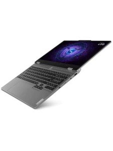 Ноутбук Lenovo LOQ 15IRX9, 15.6" (1920x1080) IPS 144 Гц/Intel Core i7-13650HX/24 ГБ DDR5/1024 ГБ SSD/NVIDIA GeForce RTX 4050 для ноутбуков (6 Гб)/Без системы, Серый (83DV00NBRK)