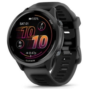 Умные часы Garmin Forerunner 570 - 47mm Slate Grey Aluminium with Translucent Black/Black Band (010-02971-00)
