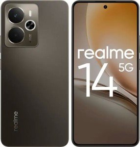 Смартфон Realme 14 5G 12/256GB Storm Titanium (Коричневый) (RU) Смартфон Realme 14 5G 12/256GB Storm Titanium (Коричневый) (RU)