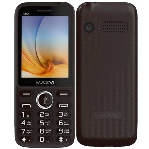 Телефон MAXVI K15n Brown (Коричневый) Телефон MAXVI K15n Brown (Коричневый)