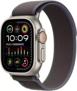 Умные часы Apple Watch Ultra 2 49 мм Titanium Case GPS + Cellular, Blue Black Trail Loop Умные часы Apple Watch Ultra 2 49 мм Titanium Case GPS + Cellular, Blue Black Trail Loop