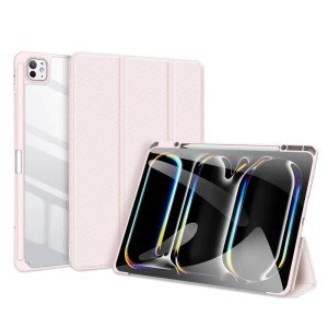 Чехол-книжка Gurdini Dux Ducis Toby Series для iPad Pro 13 (2024) (Розовый) Чехол-книжка Gurdini Dux Ducis Toby Series для iPad Pro 13 (2024) (Розовый)