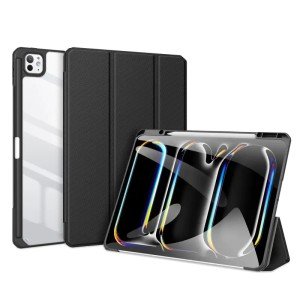 Чехол-книжка Gurdini Dux Ducis Toby Series для iPad Pro 13 (2024) (Черный) Чехол-книжка Gurdini Dux Ducis Toby Series для iPad Pro 13 (2024) (Черный)