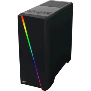 Системный блок iRU Game 310H5GE, Intel Core i5-11400F / 16 ГБ DDR4 / 512 ГБ SSD / NVIDIA GeForce RTX 3050 (8 Гб) / Без ОС, черный (1833197)