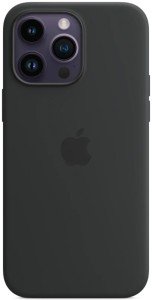 Чехол Apple iPhone 14 Pro Silicone Case with MagSafe, Black, черный Чехол Apple iPhone 14 Pro Silicone Case with MagSafe, Black, черный