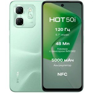 Смартфон Infinix Hot 50i 4/128Gb Sage Green