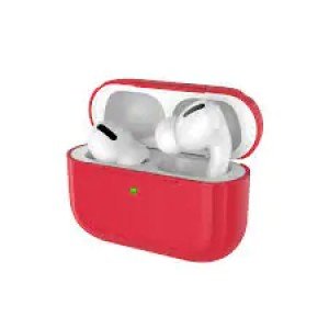 Силиконовый чехол Deppa для Apple AirPods Pro Темно-красный арт.47036 Силиконовый чехол Deppa для Apple AirPods Pro Темно-красный арт.47036