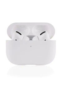Силиконовый чехол VLP Silicone Case Soft Touch для Apple AirPods Pro White