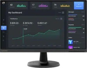 Монитор 23.8"  Lenovo ThinkVision C24-40 черный (63DCKAT6IS)