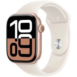 Умные часы Apple Watch Series 10 42мм (Розовое золото M/L, 42mm)