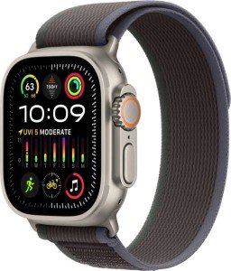 Умные часы Apple Watch Ultra 2 49 мм Titanium Case GPS + Cellular, Blue Black Trail Loop, S/M Умные часы Apple Watch Ultra 2 49 мм Titanium Case GPS + Cellular, Blue Black Trail Loop, S/M