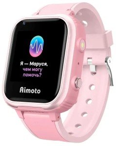 Детские умные часы Aimoto IQ 4G Pink (Розовый) Детские умные часы Aimoto IQ 4G Pink (Розовый)