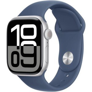 Умные часы Apple Watch Series 10 42мм (Silver Denim M/L, 42mm)
