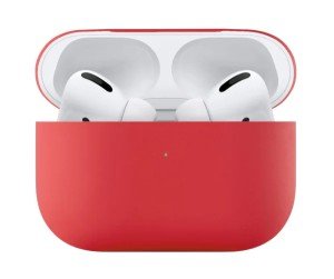 Силиконовый чехол для Apple AirPods Pro Red Силиконовый чехол для Apple AirPods Pro Red