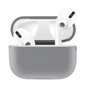 Силиконовый чехол для Apple AirPods Pro Grey Силиконовый чехол для Apple AirPods Pro Grey