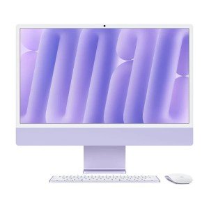 Моноблок Apple iMac 24 2024 (M4 8-Core, GPU 8-Core, 16GB, 256GB) (Фиолетовый, 16 ГБ, 256 ГБ, Z1E7000KB)