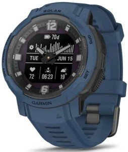 Умные часы Garmin Instinct Crossover Solar, синий