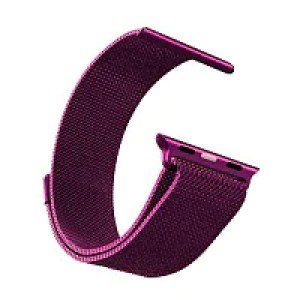 Ремешок для Apple Watch Milanese Loop 38/40mm (Фиолетовый) Ремешок для Apple Watch Milanese Loop 38/40mm (Фиолетовый)
