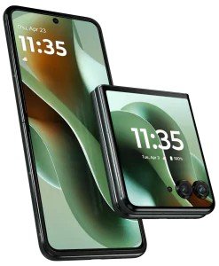 Смартфон Motorola Razr 60 Ultra, 16.512 GB, Pantone Scarab, зеленый Смартфон Motorola Razr 60 Ultra, 16.512 GB, Pantone Scarab, зеленый