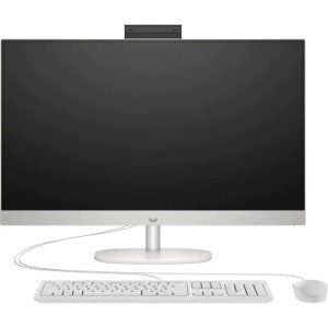 Моноблок HP 24-cr0008l, 23.8" (1920x1080) IPS / Intel Core i7-1355U / 16 DDR4 / 512 ГБ SSD / Intel Iris Xe Graphics / Без ОС / Клавиатура, мышь, Белый (AV8K9PA)