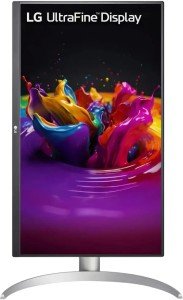 Монитор LG 27" UltraFine 27UP850K-W 3840x2160 IPS LED серебристый