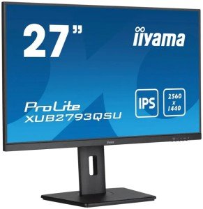Монитор Iiyama 27" ProLite XUB2793QSU-B7 Ultra HD 2K IPS LED черный