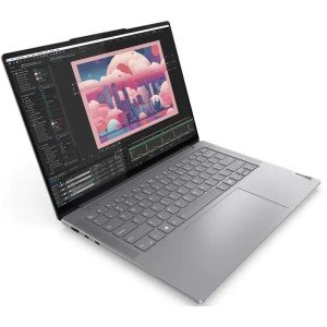 Ноутбук Lenovo Yoga Pro 7 14AHP9, 14.5" (3072x1920) IPS 120 Гц/AMD Ryzen 7 8845HS/16 ГБ LPDDR5X/1024 ГБ SSD/NVIDIA GeForce RTX 3050 (6 Гб)/Windows 11 Home, Серый (83E3001NRU)