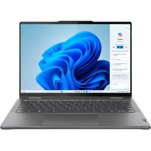 Ноутбук Lenovo Yoga 7 2-in-1 14IML9, 14" (2880x1800) OLED 120 Гц/Intel Core Ultra 7 155H/32 ГБ LPDDR5X/1024 ГБ SSD/Intel Arc Graphics/Windows 11 Home, Серый (83DJ0094RU)