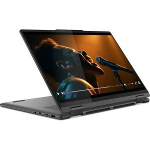 Ноутбук Lenovo Yoga 7 2-in-1 14IML9, 14" (2880x1800) OLED 120 Гц/Intel Core Ultra 7 155H/32 ГБ LPDDR5X/1024 ГБ SSD/Intel Arc Graphics/Windows 11 Home, Серый (83DJ0094RU)