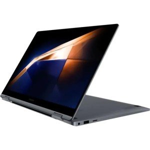 Ноутбук Samsung Galaxy Book 4 360 NP750, 15.6" (1920x1080) AMOLED/Intel Core 7 150U/16 ГБ DDR5/512 ГБ SSD/Intel Graphics/Windows 11 Home, Серый (NP750QGK-LG2IN)