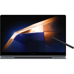 Ноутбук Samsung Galaxy Book 4 360 NP750, 15.6" (1920x1080) AMOLED/Intel Core 7 150U/16 ГБ DDR5/512 ГБ SSD/Intel Graphics/Windows 11 Home, Серый (NP750QGK-LG2IN)