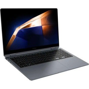 Ноутбук Samsung Galaxy Book 4 360 NP750, 15.6" (1920x1080) AMOLED/Intel Core 7 150U/16 ГБ DDR5/512 ГБ SSD/Intel Graphics/Windows 11 Home, Серый (NP750QGK-LG2IN)