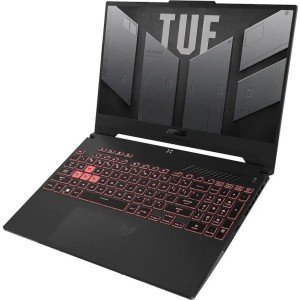 Ноутбук ASUS TUF Gaming A15 FA507NVR-LP045W, 15.6" (1920x1080) IPS 144 Гц/AMD Ryzen 7 7435HS/16 ГБ DDR5/512 ГБ SSD/NVIDIA GeForce RTX 4060 для ноутбуков (8 Гб)/Без системы, Серый (90NR0JK5-M003J0)