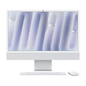 Моноблок Apple iMac 24 2024 (M4 10-Core, GPU 10-Core, 16GB, 256GB) (Серебристый, 16 ГБ, 256 ГБ, MWUU3)