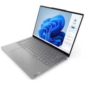 Ноутбук Lenovo Yoga Pro 7 14AHP9, 14.5" (3072x1920) IPS 120 Гц/AMD Ryzen 7 8845HS/16 ГБ LPDDR5X/1024 ГБ SSD/AMD Radeon Graphics/Windows 11 Home, Серый (83E3001PRU)