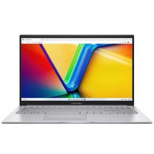 Ноутбук ASUS Vivobook 15 X1504VA-BQ1076, 15.6" (1920x1080) IPS/Intel Core i7-1355U/16 ГБ DDR4/512 ГБ SSD/Intel Iris Xe Graphics/Без системы, Серебристый (90NB10J2-M01AE0)