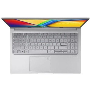 Ноутбук ASUS Vivobook 15 X1504VA-BQ1076, 15.6" (1920x1080) IPS/Intel Core i7-1355U/16 ГБ DDR4/512 ГБ SSD/Intel Iris Xe Graphics/Без системы, Серебристый (90NB10J2-M01AE0)
