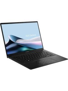 Ноутбук ASUS Zenbook 14 OLED UM3406HA-QD081, 14" (1920x1200) OLED/AMD Ryzen 7 8840HS/16 ГБ DDR5/1024 ГБ SSD/AMD Radeon Graphics/Без системы, Черный (90NB1271-M00550)