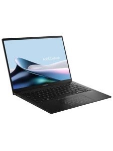 Ноутбук ASUS Zenbook 14 OLED UM3406KA-QD212, 14" (1920x1200) OLED/AMD Ryzen AI 5 340/16 ГБ DDR5/512 ГБ SSD/AMD Radeon Graphics/Без системы, Черный (90NB14U1-M00CE0)