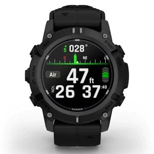 Умные часы Garmin Descent G2 Black with Black Band (010-02986-00)