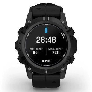 Умные часы Garmin Descent G2 Black with Black Band (010-02986-00)