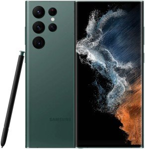 Смартфон Samsung Galaxy S22 Ultra 5G, 12.512 Гб, зеленый, Dual SIM (nano SIM+eSIM) Смартфон Samsung Galaxy S22 Ultra 5G, 12.512 Гб, зеленый, Dual SIM (nano SIM+eSIM)