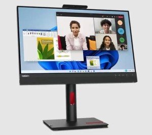 Монитор Lenovo 23,8" TIO 24 G5, 16:9, IPS, FHD, 4ms, 250cd, 60Hz, HDMI, DP, USB, CAM, SPK, HAS