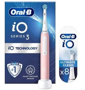 Электрическая зубная щетка IO3 BRUSH PINK ORAL-B Электрическая зубная щетка IO3 BRUSH PINK ORAL-B