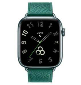 Умные часы WATCH 5 STL-B19 GREEN LEATHER HONOR